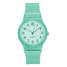 Load image into Gallery viewer, 2019 New Lovers Men Women Watches Fashion Transparent Candy Color Plastic Band Casual Quartz Watches Female Male Wristwatches